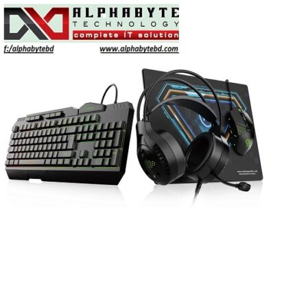 Micropack GC-410 CUPID Gaming Keyboard, Mouse, Mousepad & Headset Combo