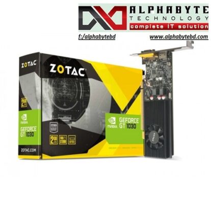 ZOTAC GeForce GT 1030 Low Profile 2GB GDDR5 Graphics Card