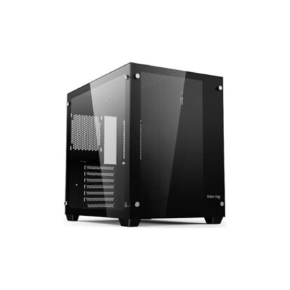 Value Top V3 Mid Tower ATX (Tempered Glass Window) Black Gaming Desktop Casing