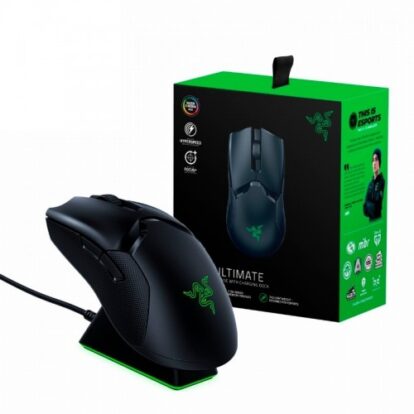 Razer Viper Ultimate RGB Gaming Mouse with Charging Dock