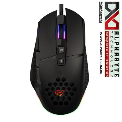 Havit HV-MS1022 RGB LED Honeycomb Design 8 Buttons Gaming Mouse