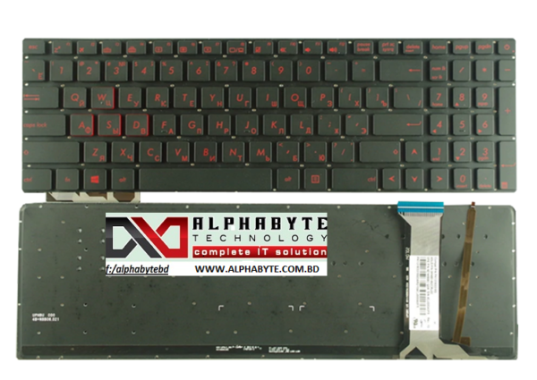 ASUS GL551 G551 G551J G551JX G551JK G551JM G551JW G551VW G58 G58JM G58JW G58VW KEYBOARD ORIGINAL