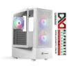 Revenger GHOST 2 White Mid Tower RGB ATX Gaming Case