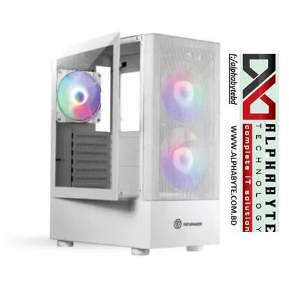 Revenger GHOST 2 White Mid Tower RGB ATX Gaming Case