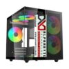 Revenger DUO Dynamic Mini Tower Full-View Micro-ATX ARGB Casing