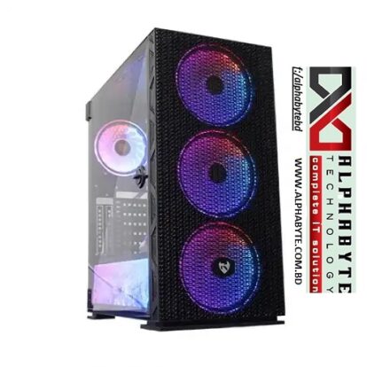 Revenger X8 Mesh Front RGB Mid-Tower ATX Gaming Case