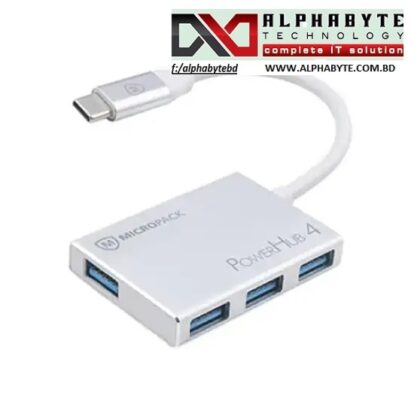 Micropack MDC 4A Type-C Male To Female USB HUB